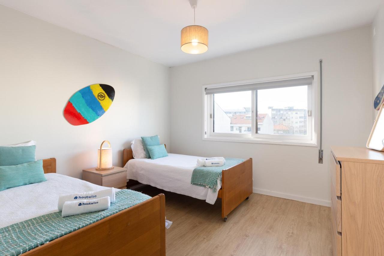 Host Wise - Trendy Bright Flats With Jacuzzi - 5 Min Beach มาโตซีนโญส ภายนอก รูปภาพ
